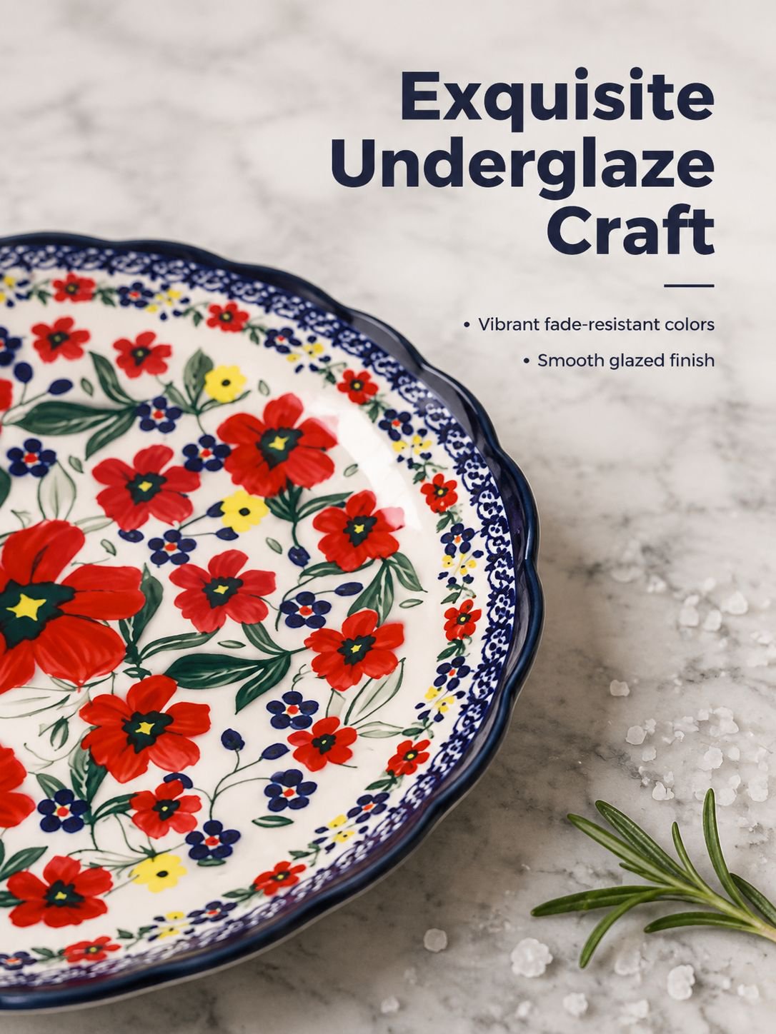 Artistic Ceramic Dinner Plate