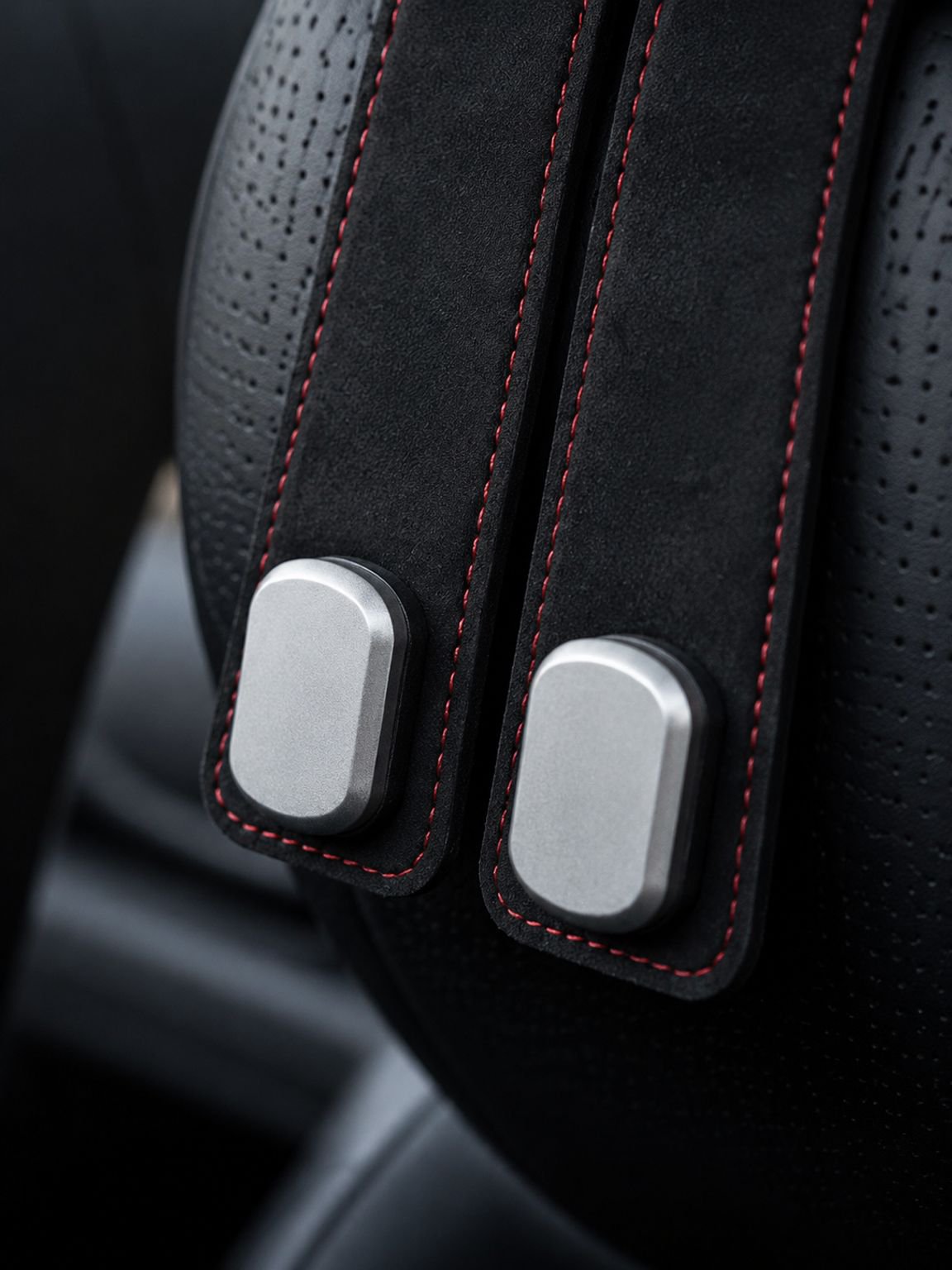 Car hooks, multi-functional seatback hooks for front and rear seats, zinc alloy double hooks for in-