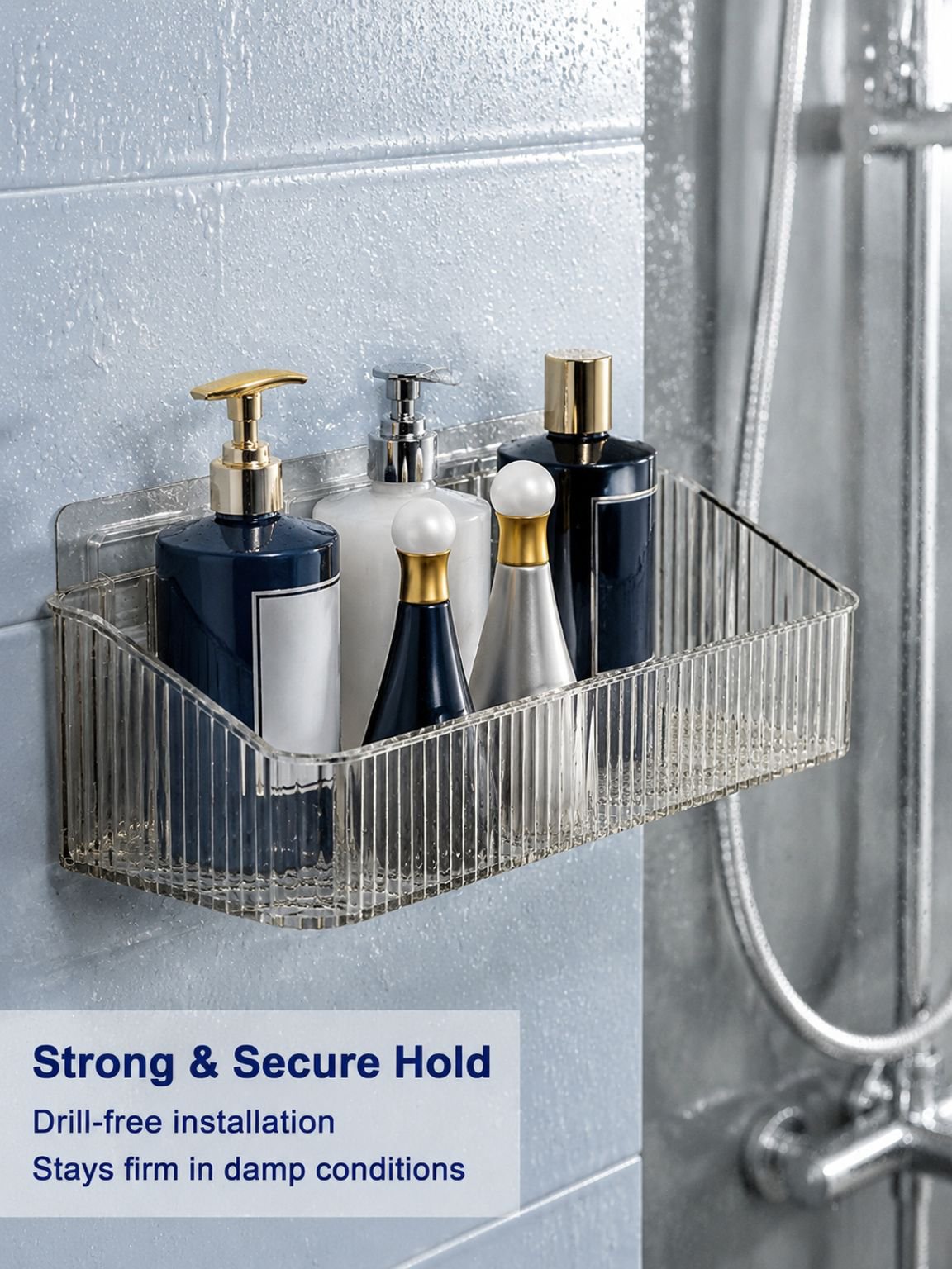 Transparent Drainage Multi-Functional Bathroom Storage Box