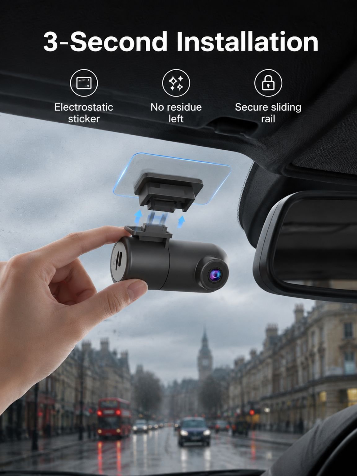 Night driving captured clearly with starlight USB camera