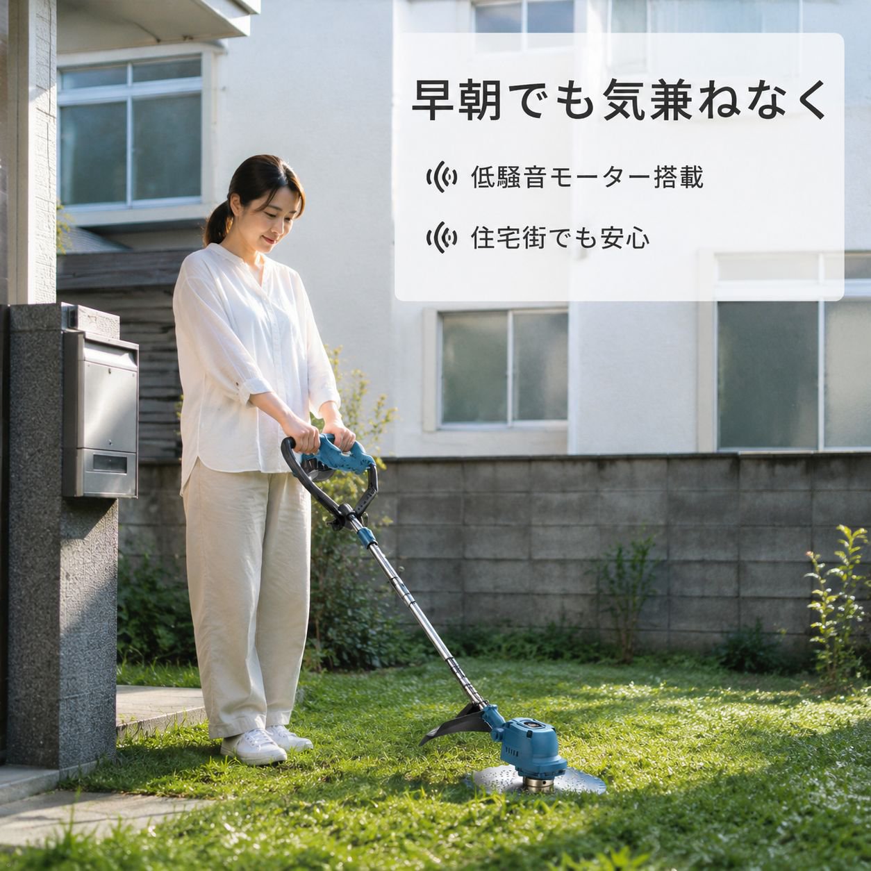 家庭用電動多機能小型芝刈り機
