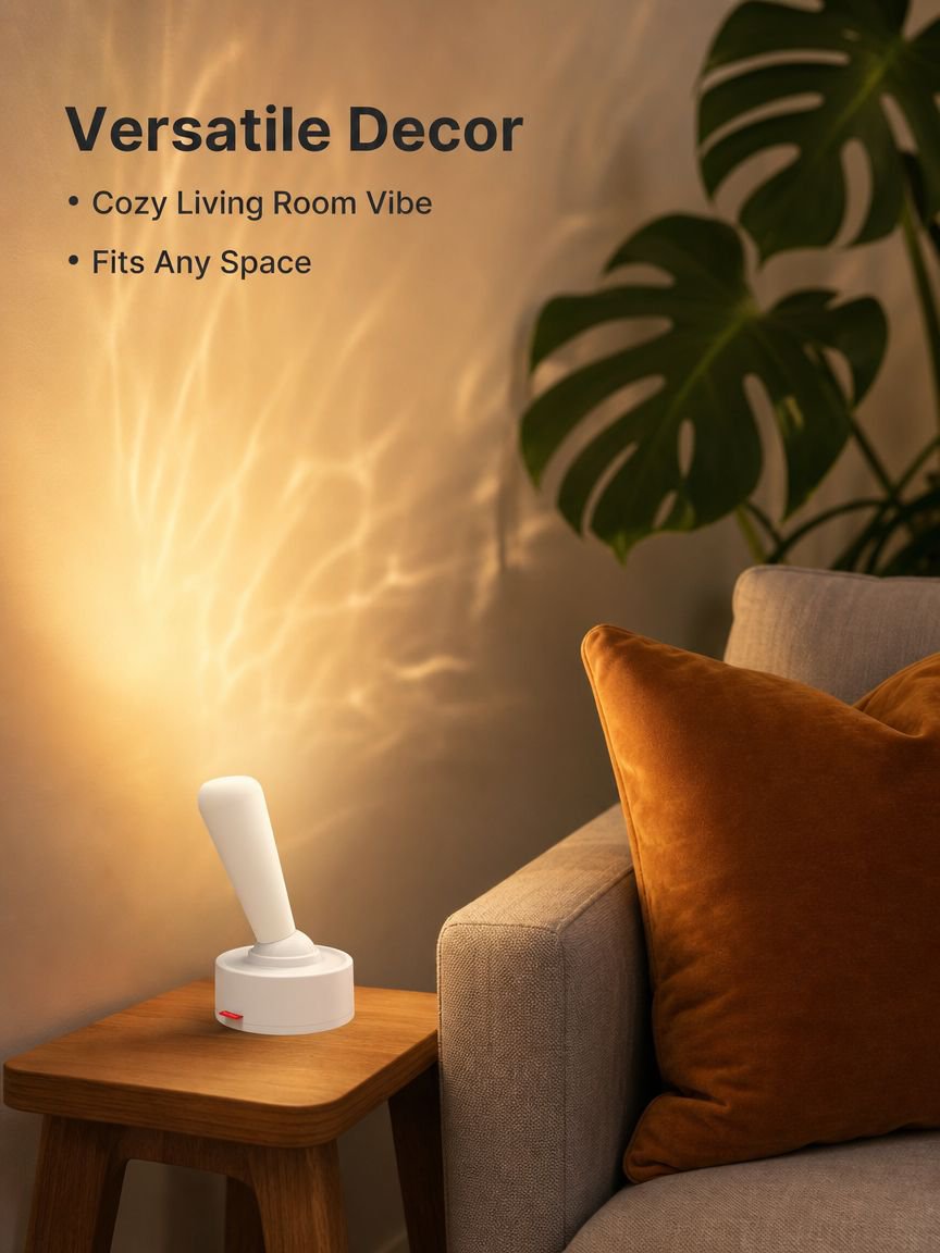 Bedroom bedside ambient light