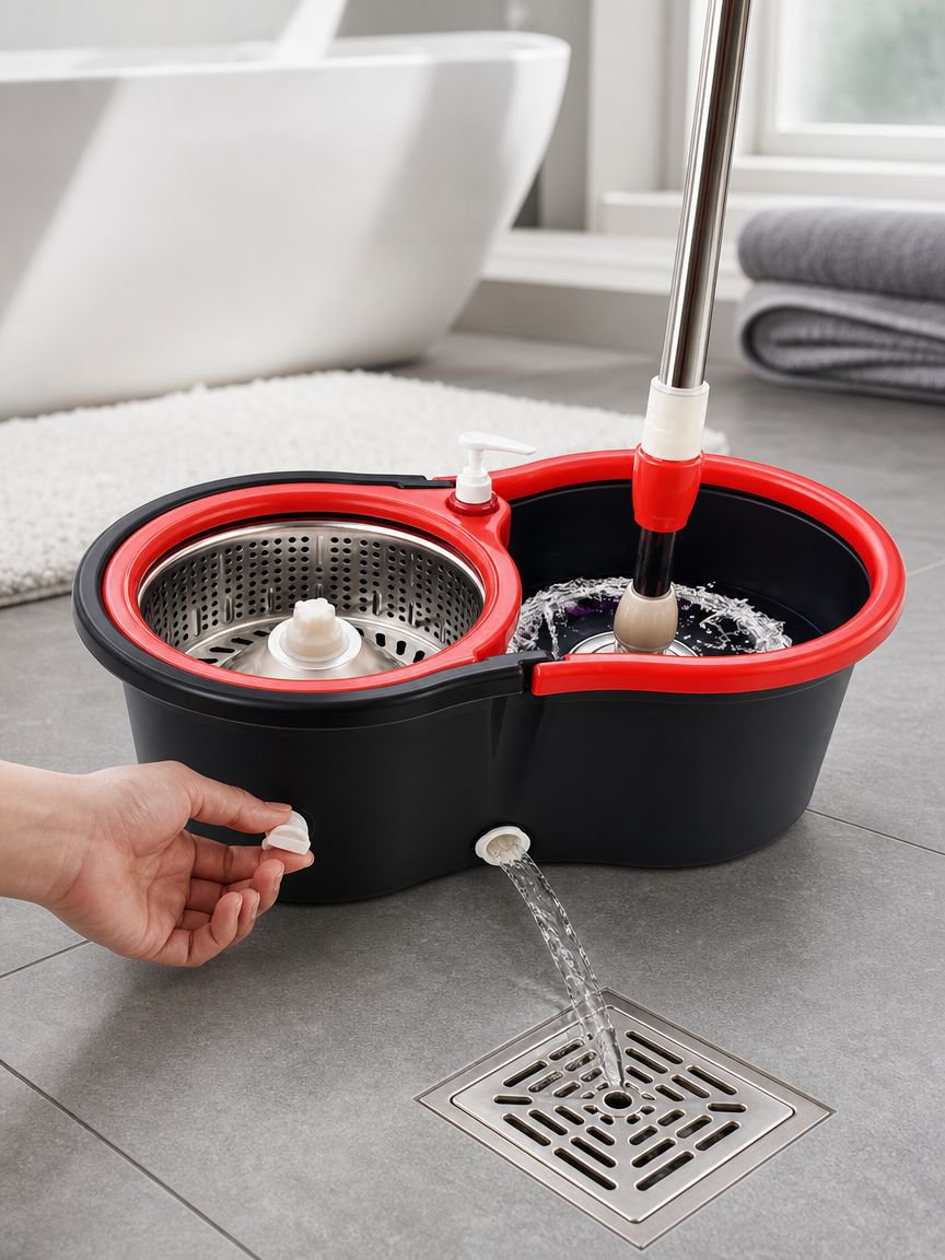 High performance mop set for kitchen and home