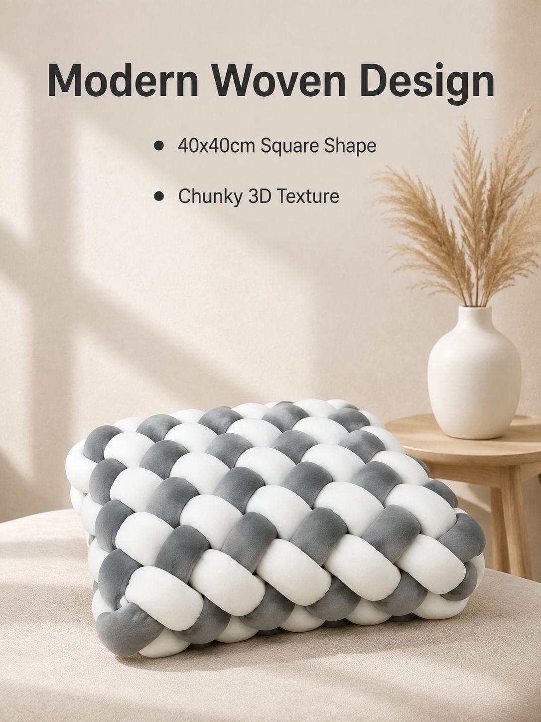 Nordic Plush Pillow