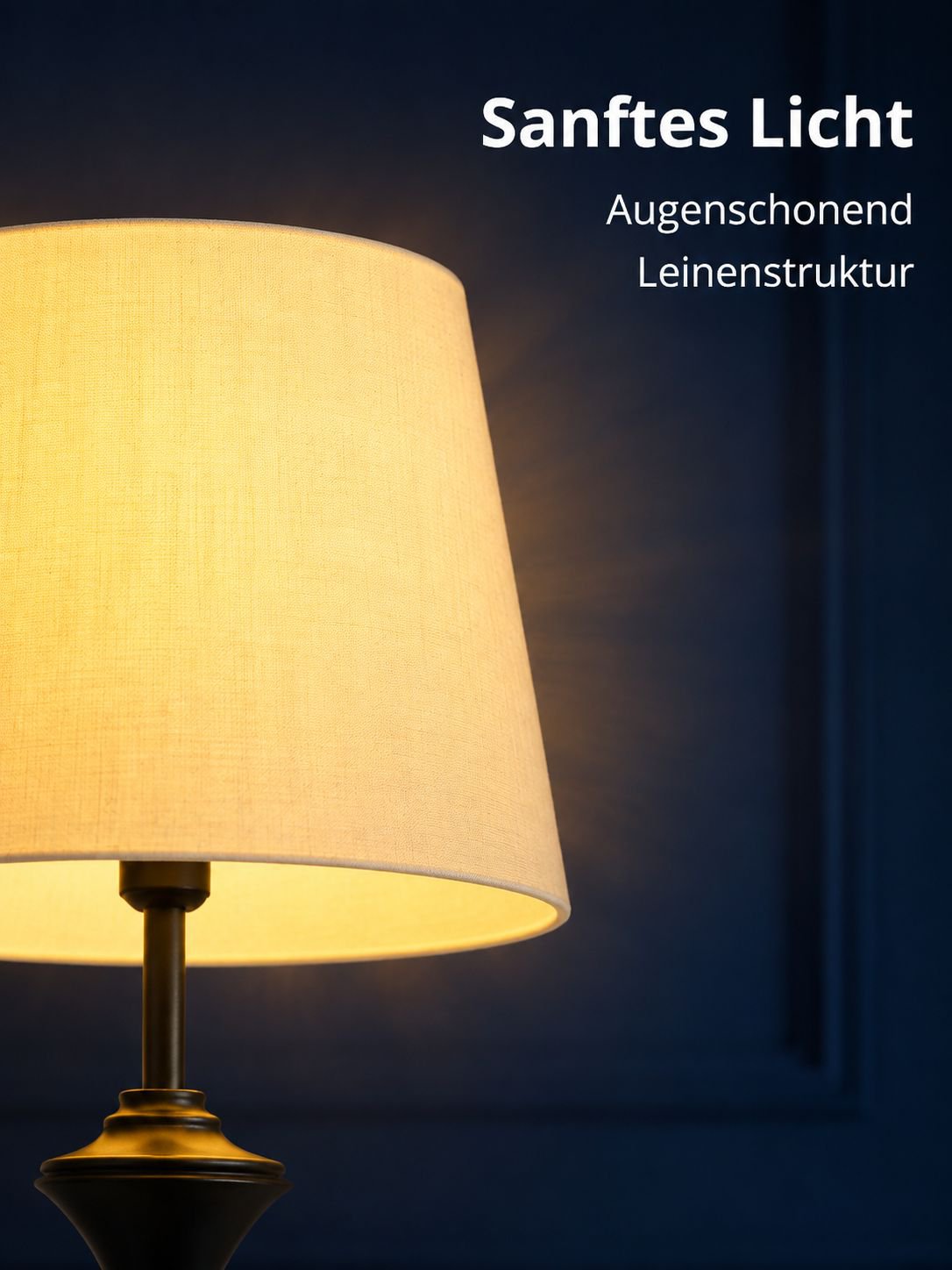 Multifunktionale amerikanische Retro-Stehlampe mit Beistelltisch für Wohnzimmer und Schlafzimmer