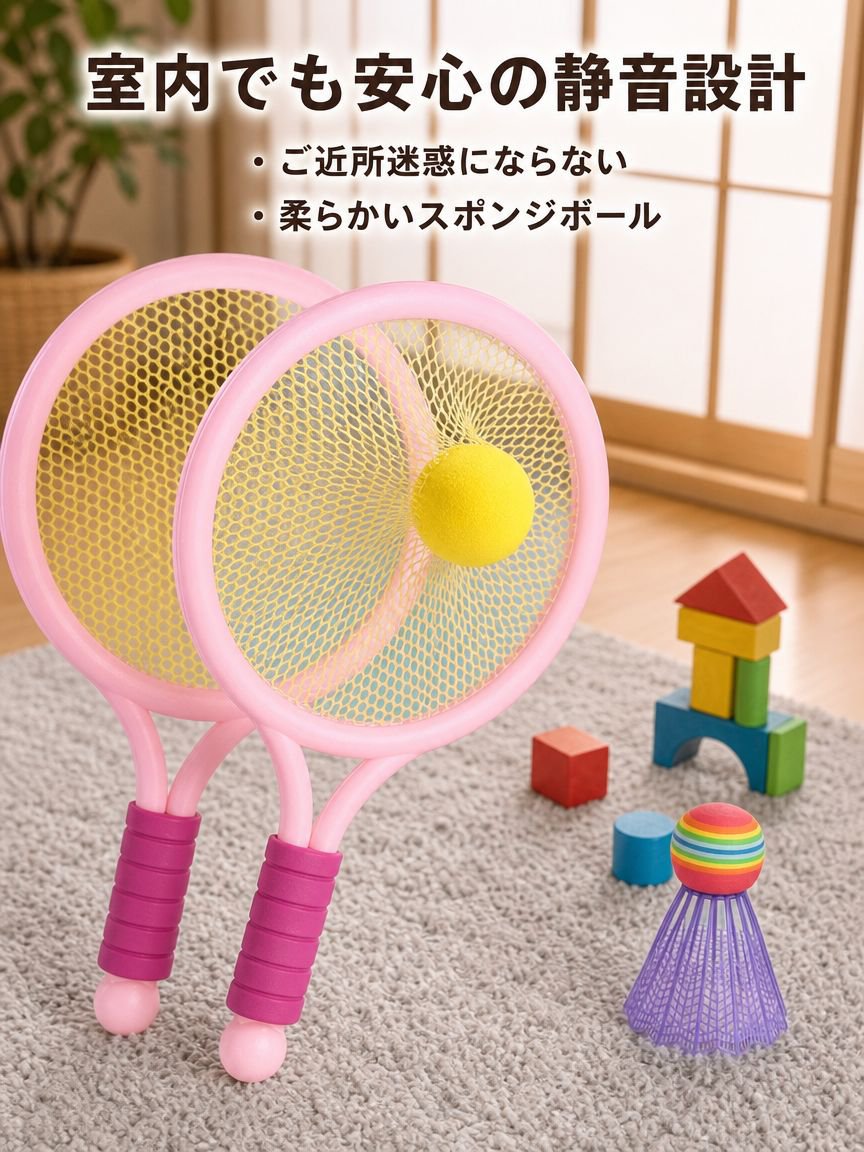 子供用バドミントンラケット