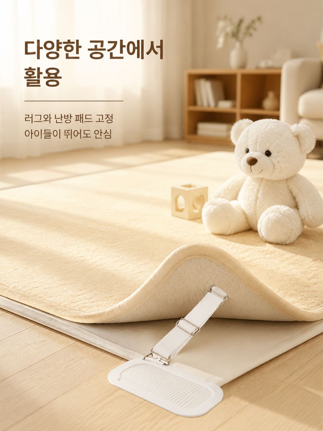 소파 패드 미끄럼 방지 클립으로 깔끔한 소파 유지