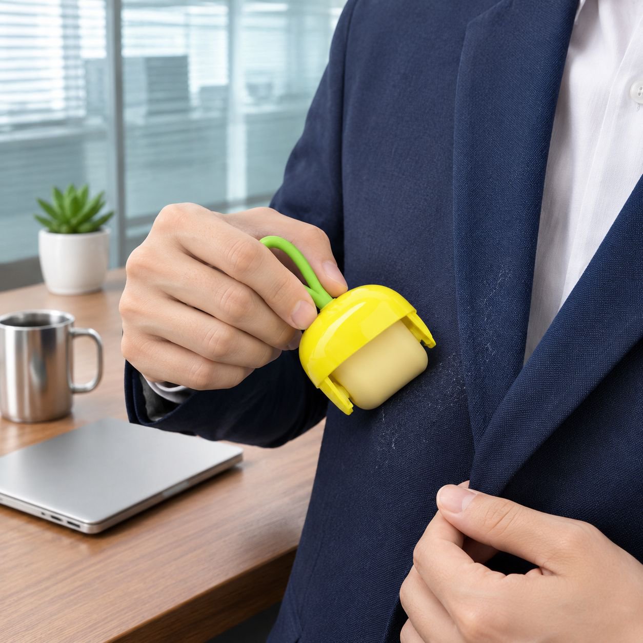 Compact hair removal device for home and travel