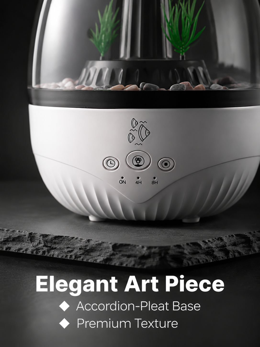 Silent Aroma Diffuser with Colorful Ambience Light Humidifier