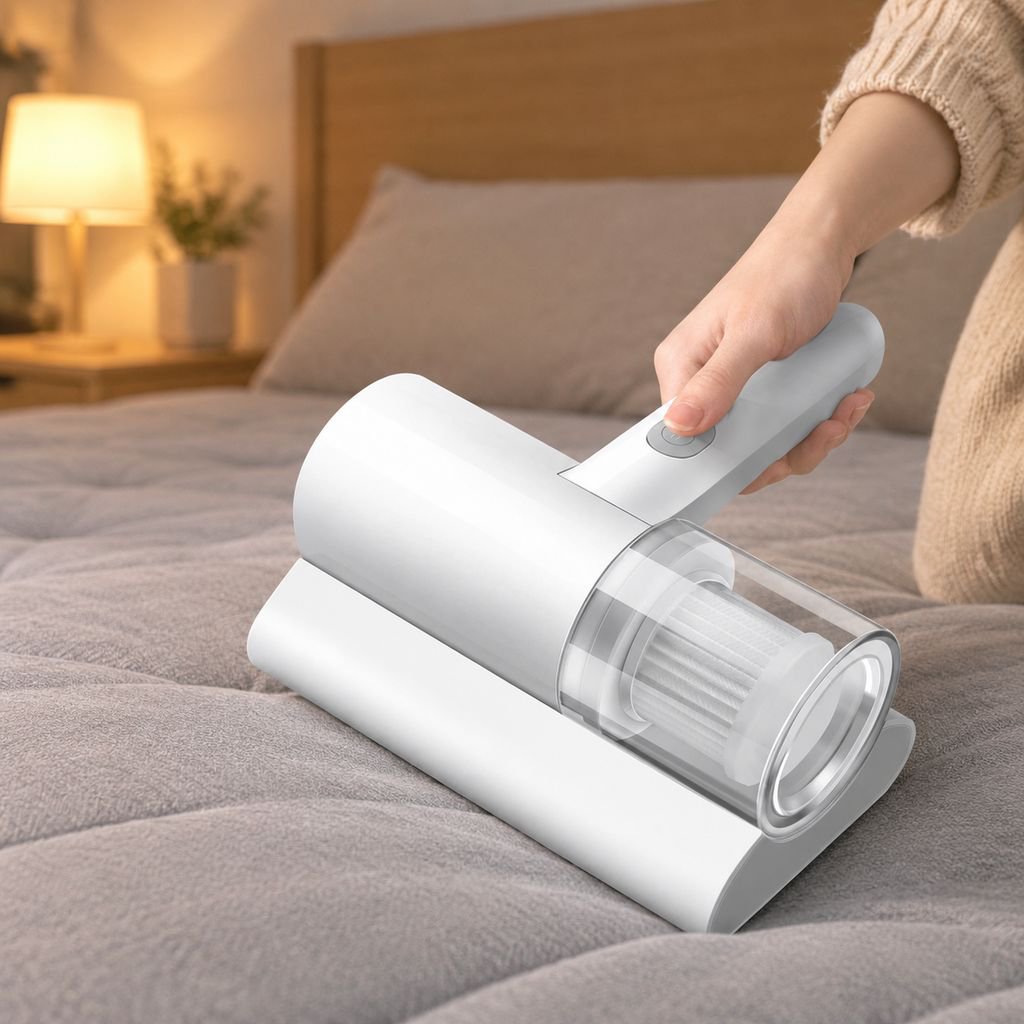 Portable Handheld Mite Vacuum for Home