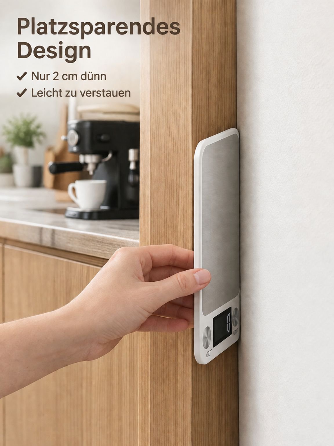 Edelstahl Küchenwaage
