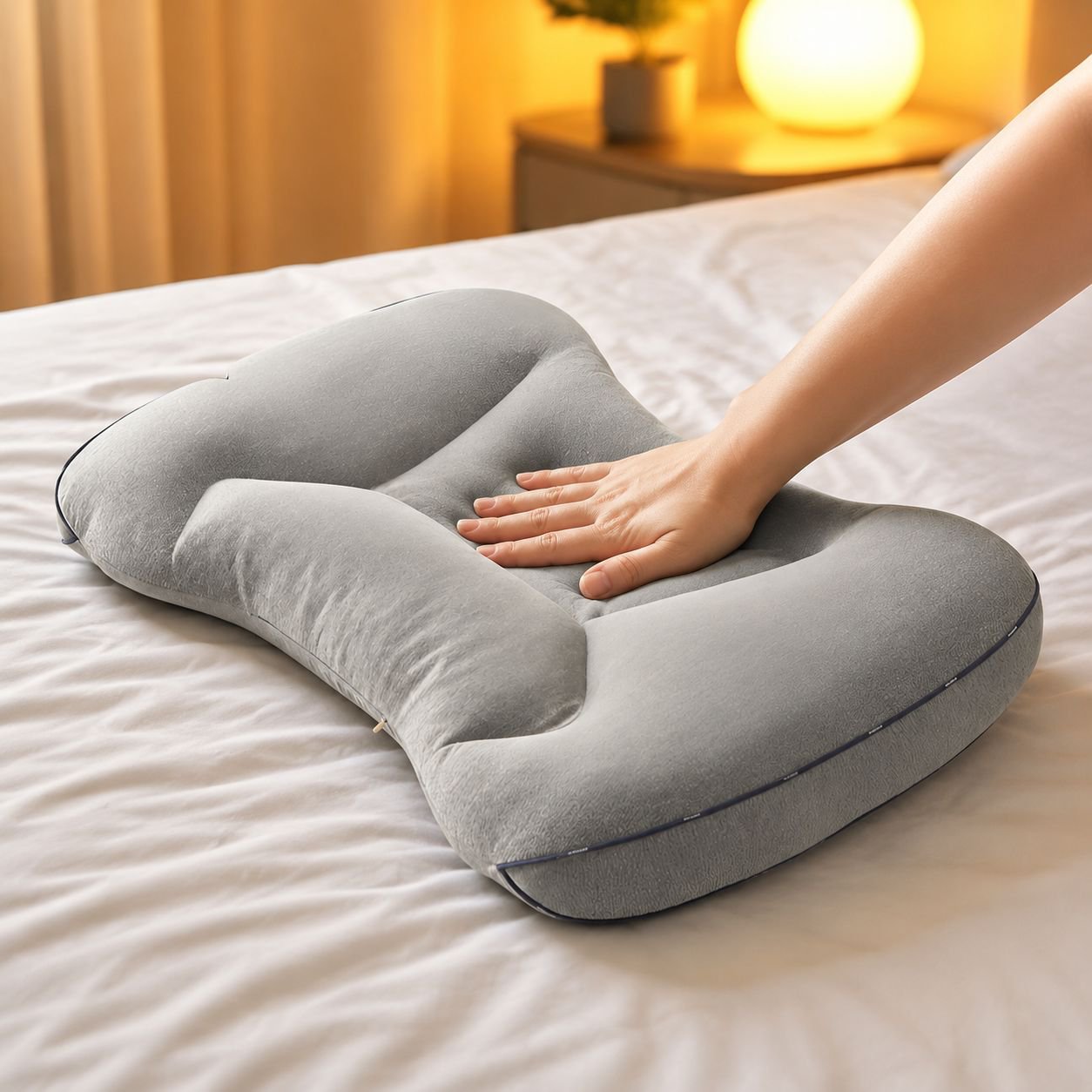 Black Gold Hose Pillow Core, Breathable Single Pillow for All Seasons