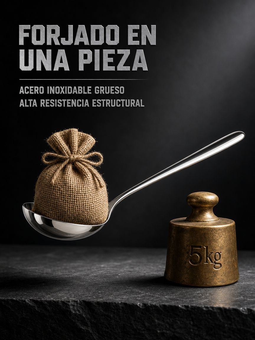 Cuchara de sopa de acero inoxidable