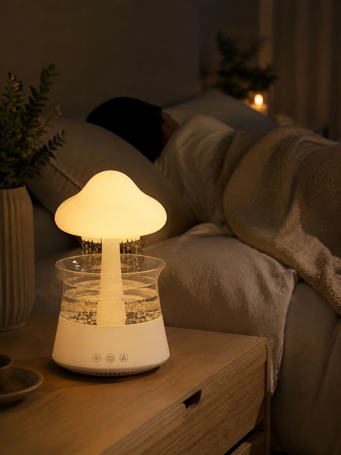 Humidificateur décoratif pour bureau, design original nuage