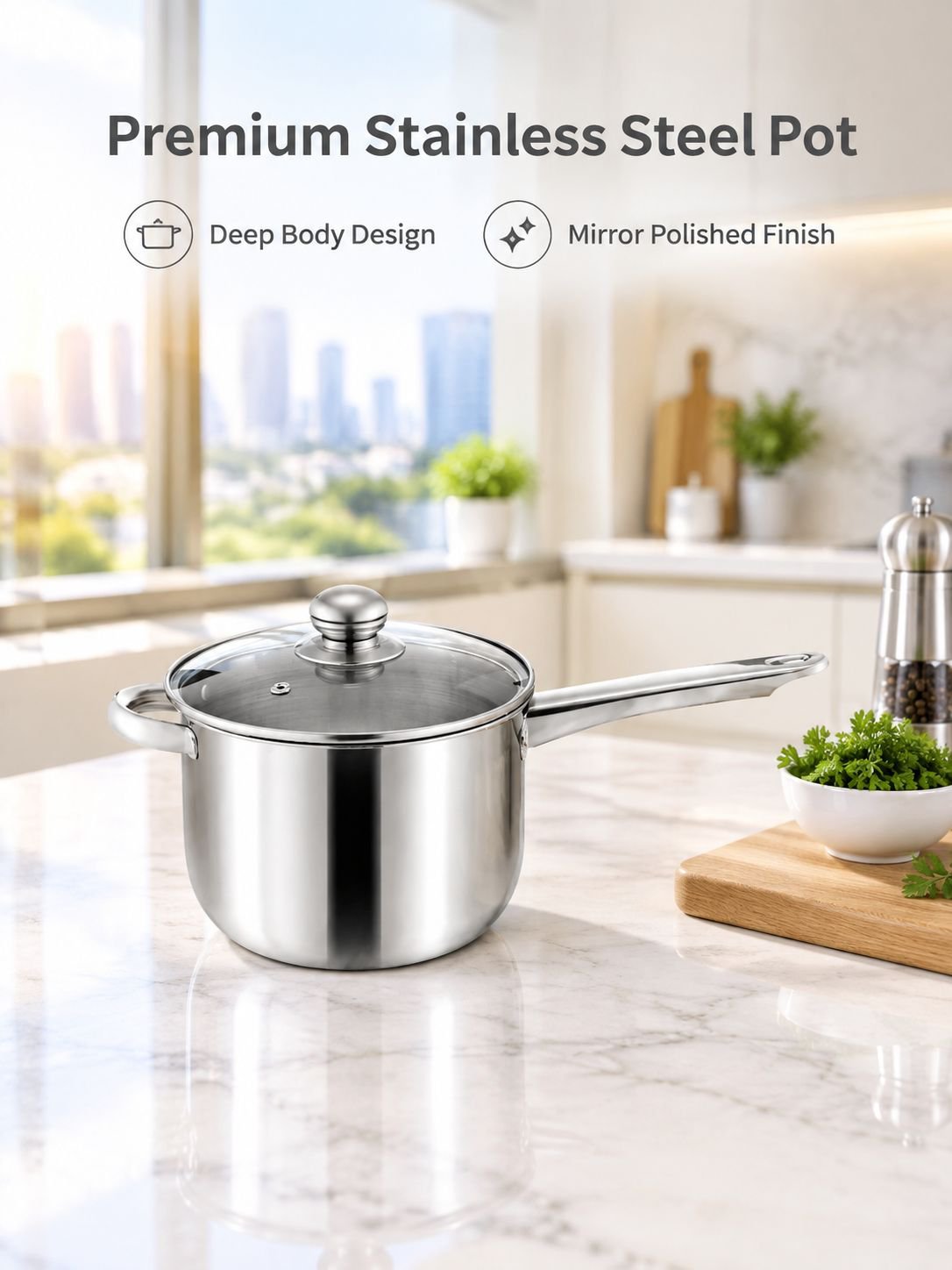 Large-capacity stainless steel deep fryer