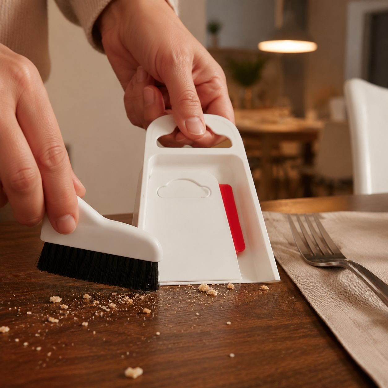 Mini Table Cleaning Broom Dustpan Set Home Small Broom Dustpan