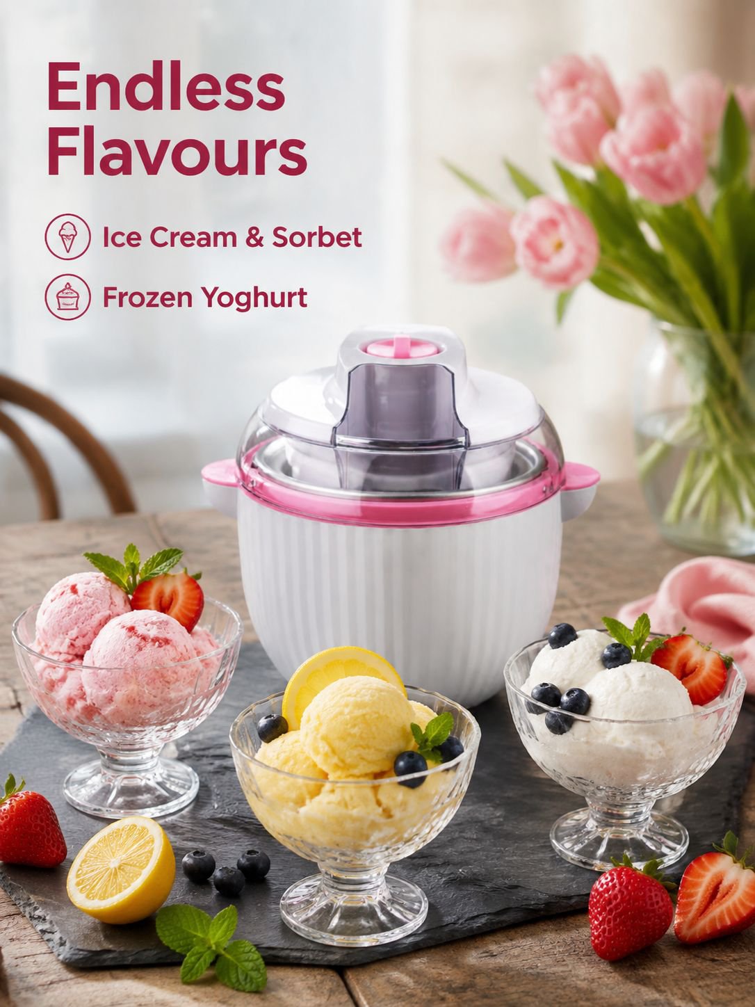  Home Small Fully Automatic Ice Cream Maker