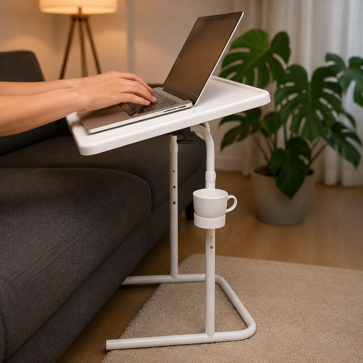 Space-saving office desk for apartments