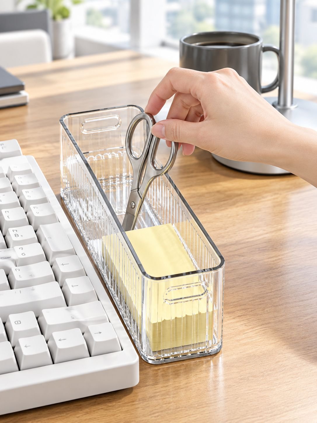 Caja de almacenamiento estrecha para artículos pequeños