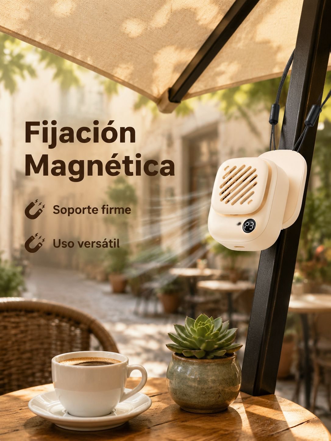 Mini ventilateur magnétique