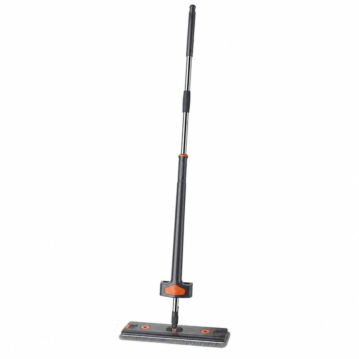 Self-Wringing Wet and Dry Flat Mop with Mop Net