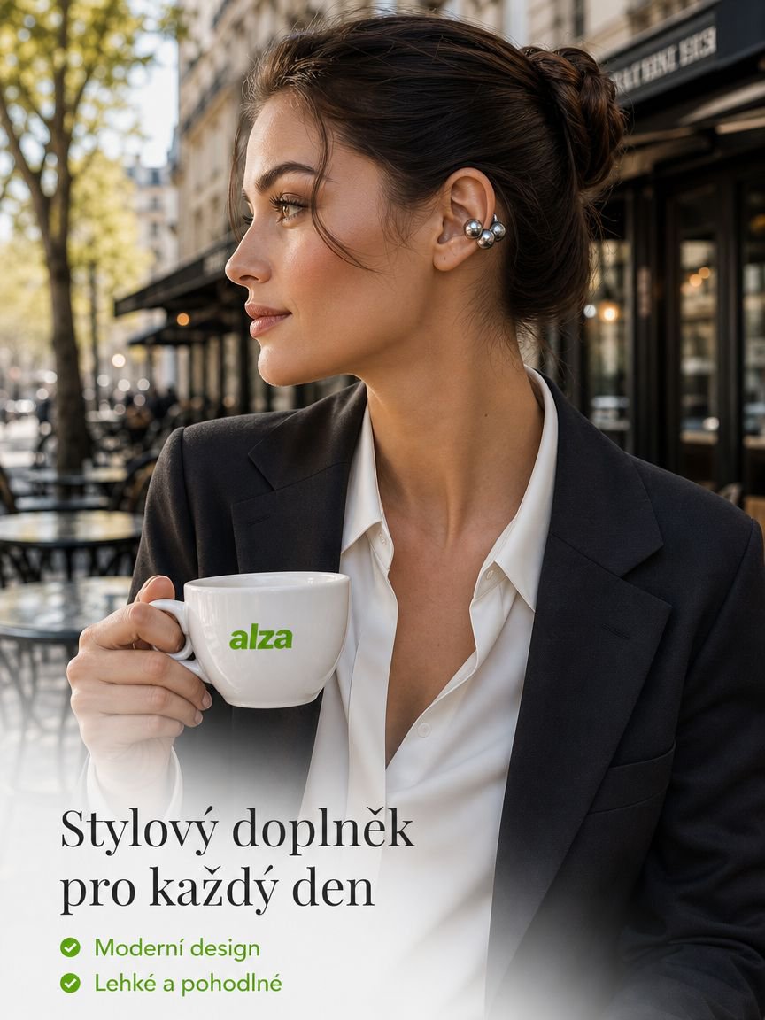 Stylová a funkční sluchátka s klipsou pro aktivní životní styl