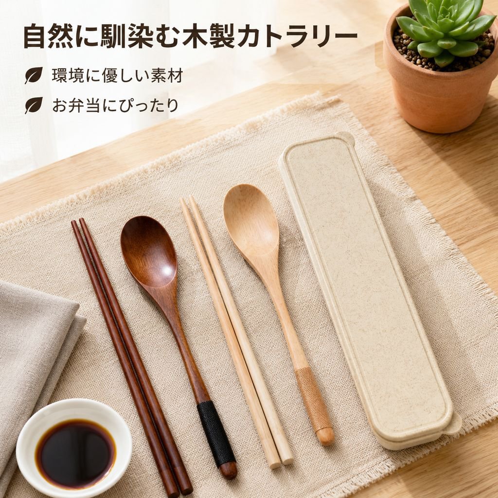 木製スプーン3点セット
