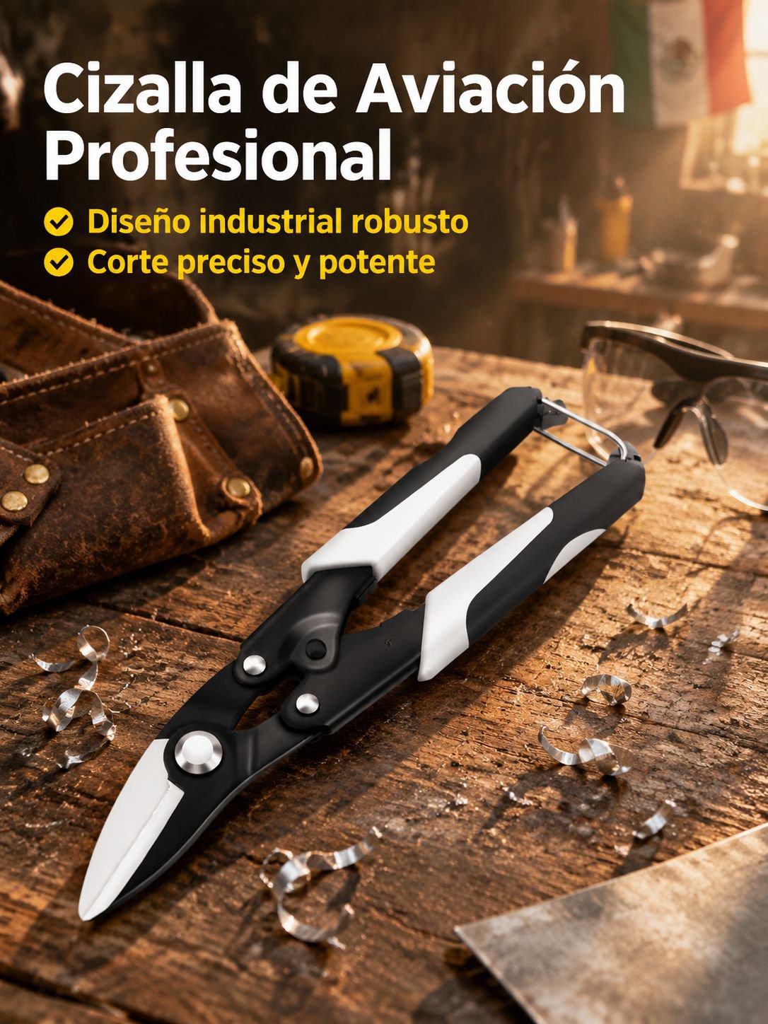 Tijeras de hojalata multifuncionales