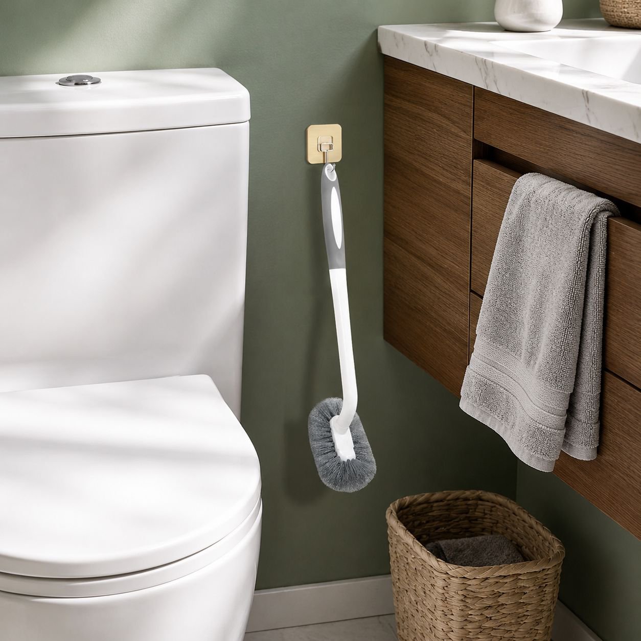 JMY - Multifunctional Wall-Mounted Toilet Brush