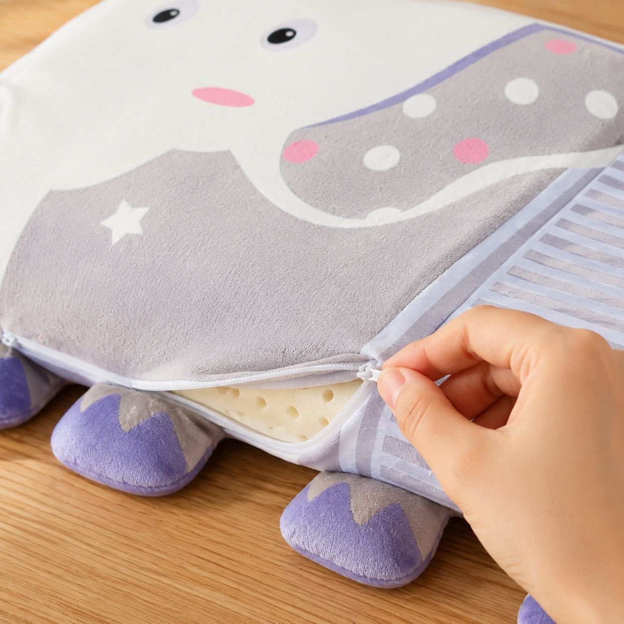 Comfortable baby pillow for daycare naps