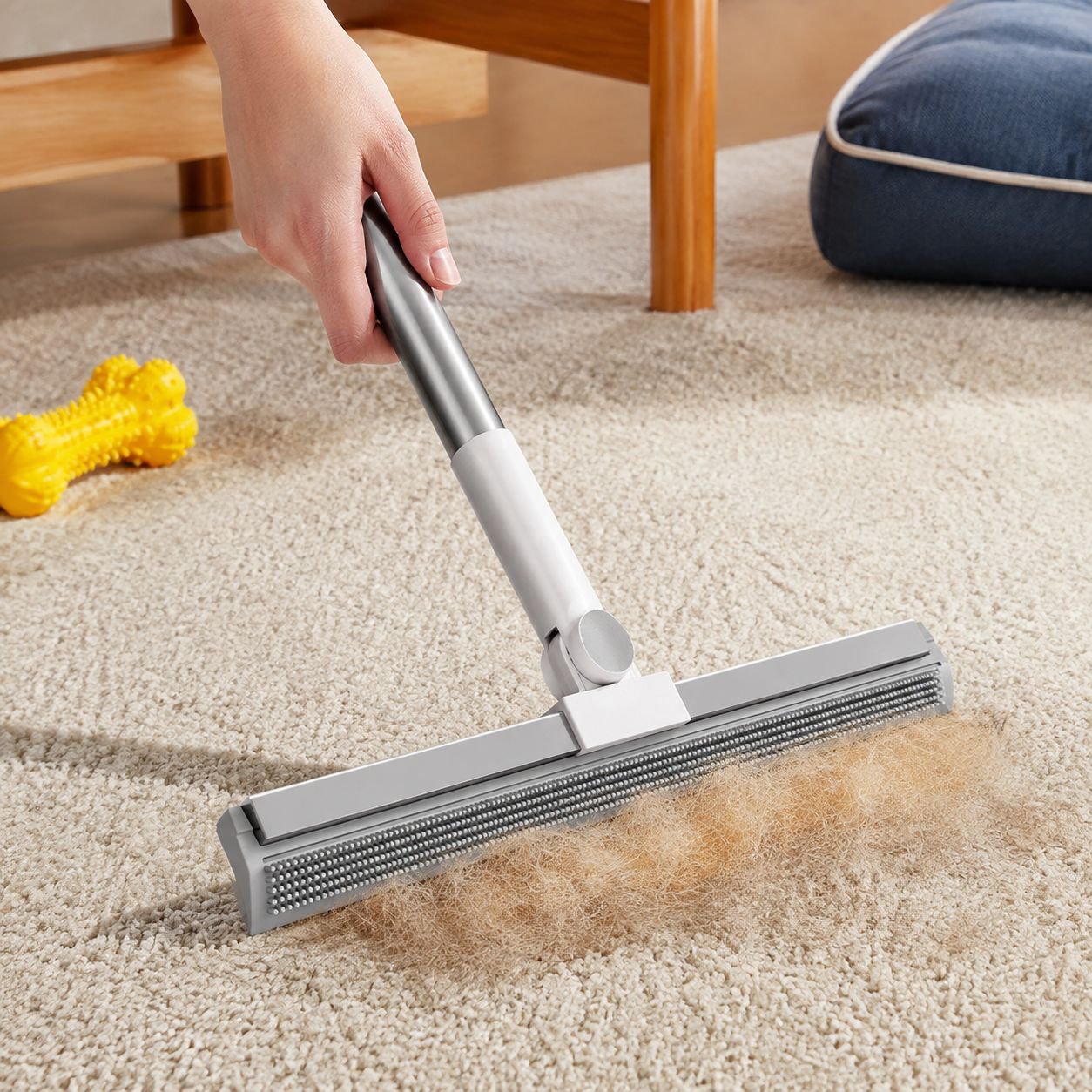 Durable Rubber Broom Head Home Cleaning Tool