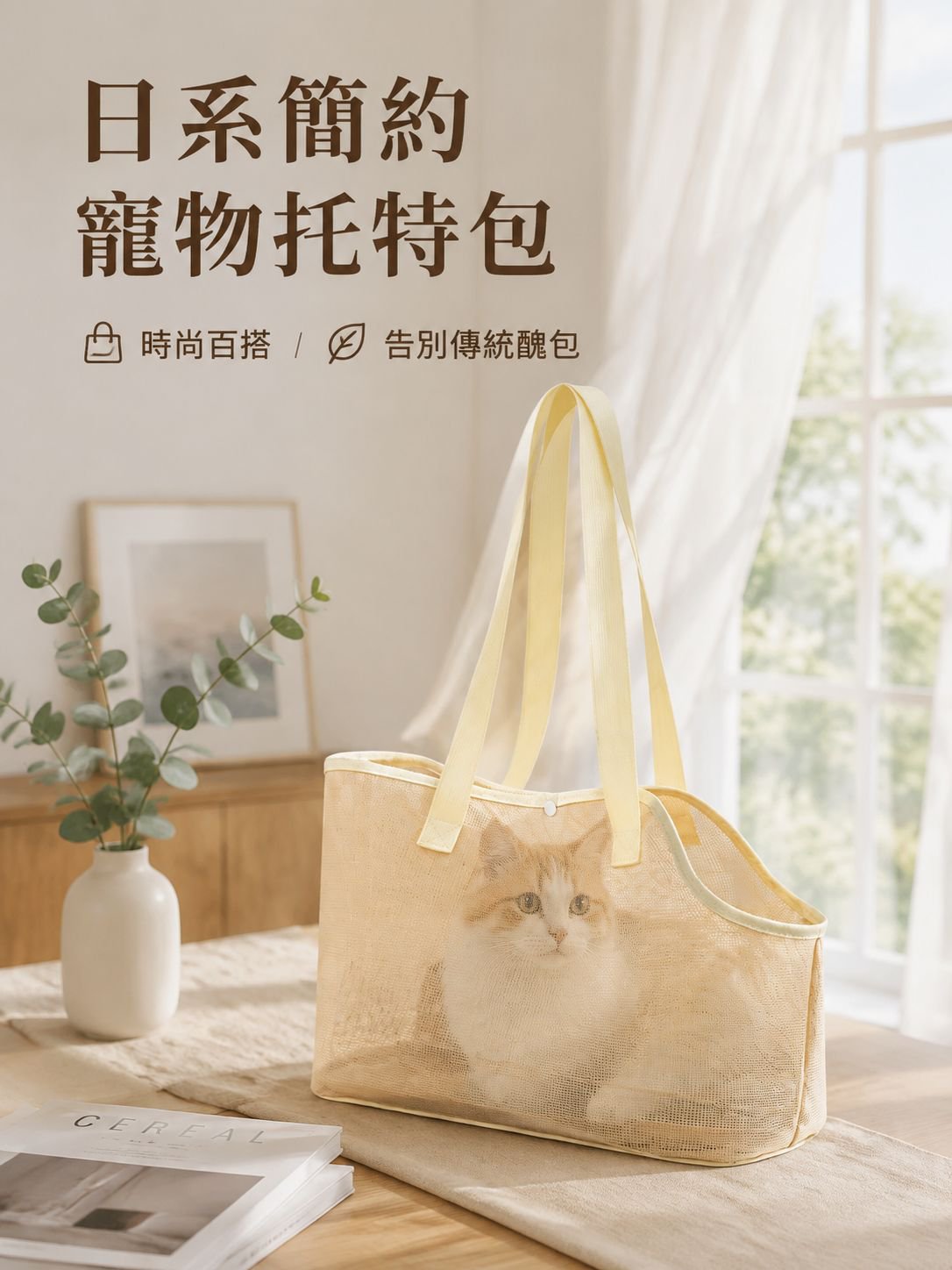 반려동물 전용 통기성 백팩