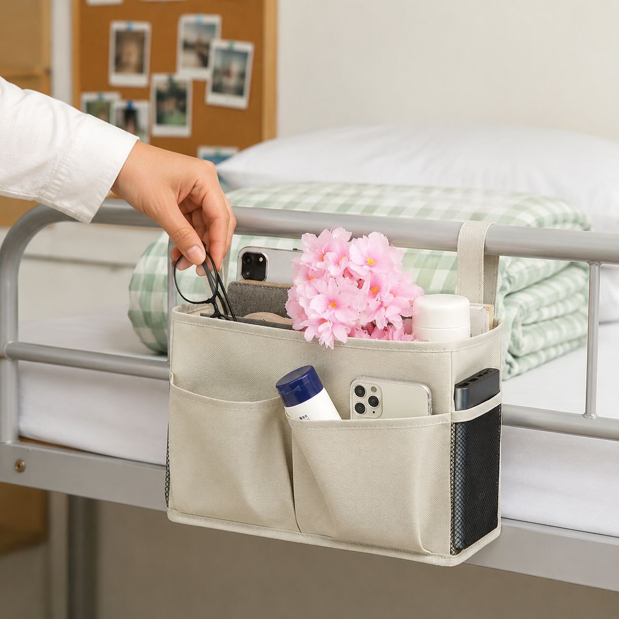 Multi-Pocket Storage Organizer for Sofa Chair, Suitable for Elderly and Strollers