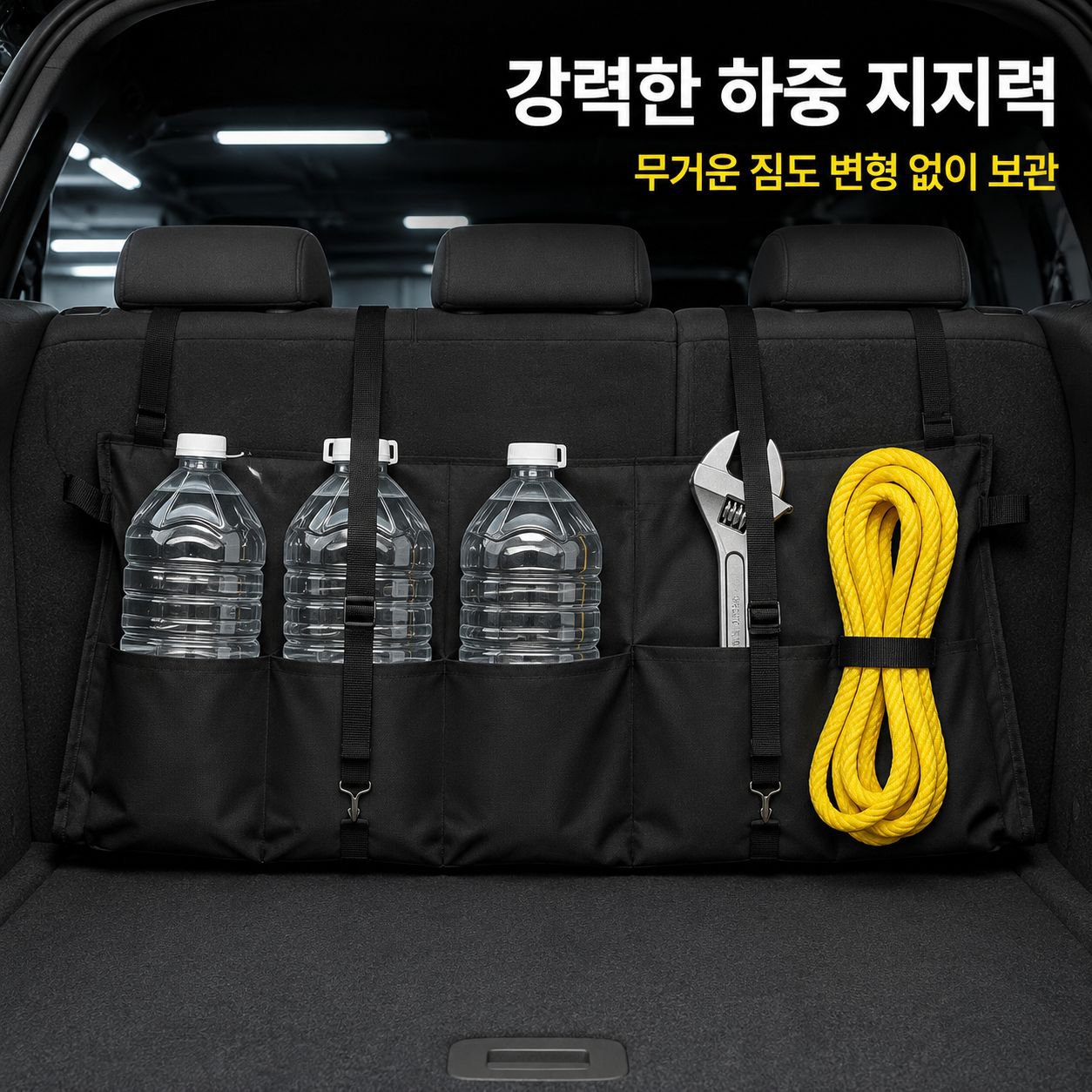 차량용 트렁크 전용 무설치 걸이형 수납 가방