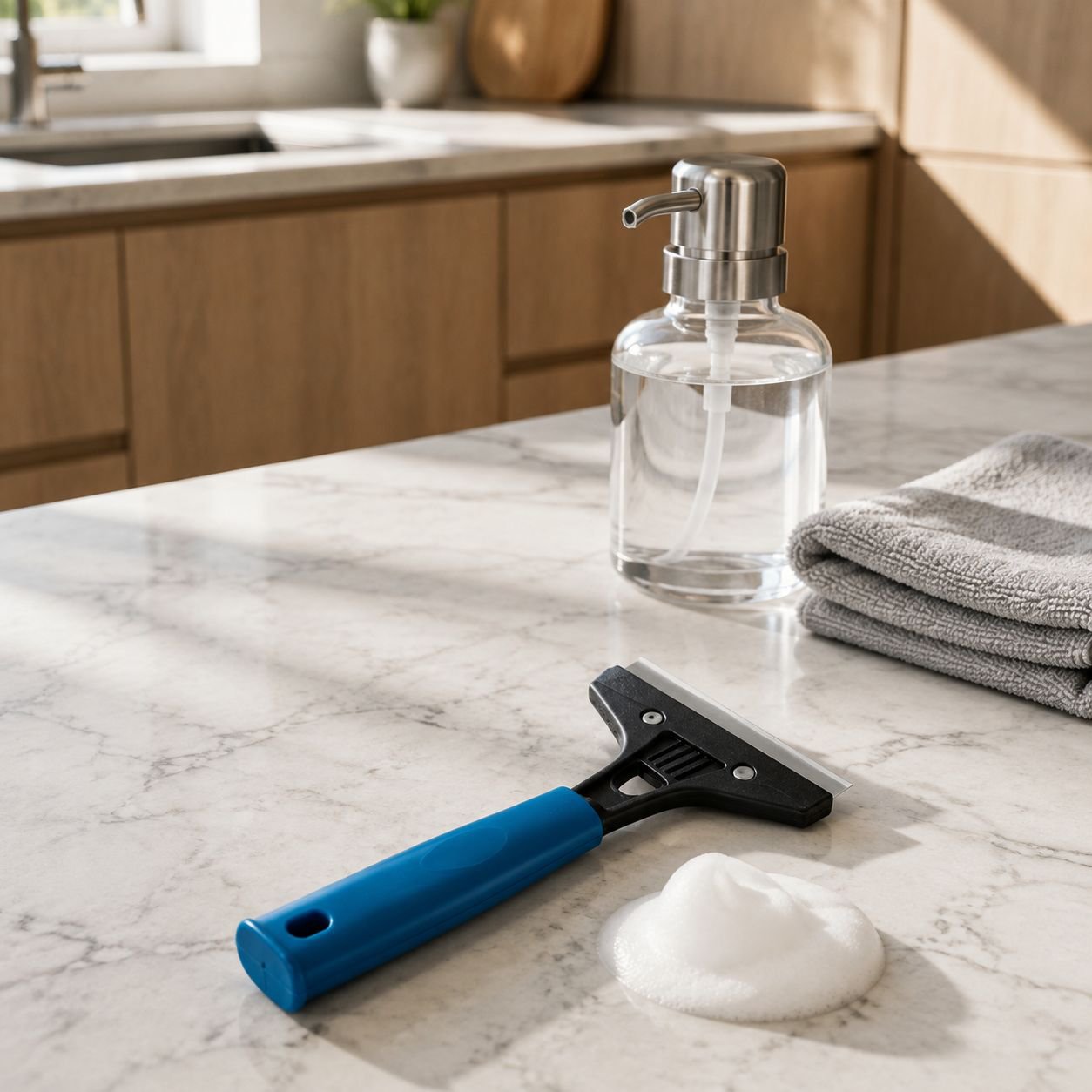 Raspador de mármol multifuncional para cocina