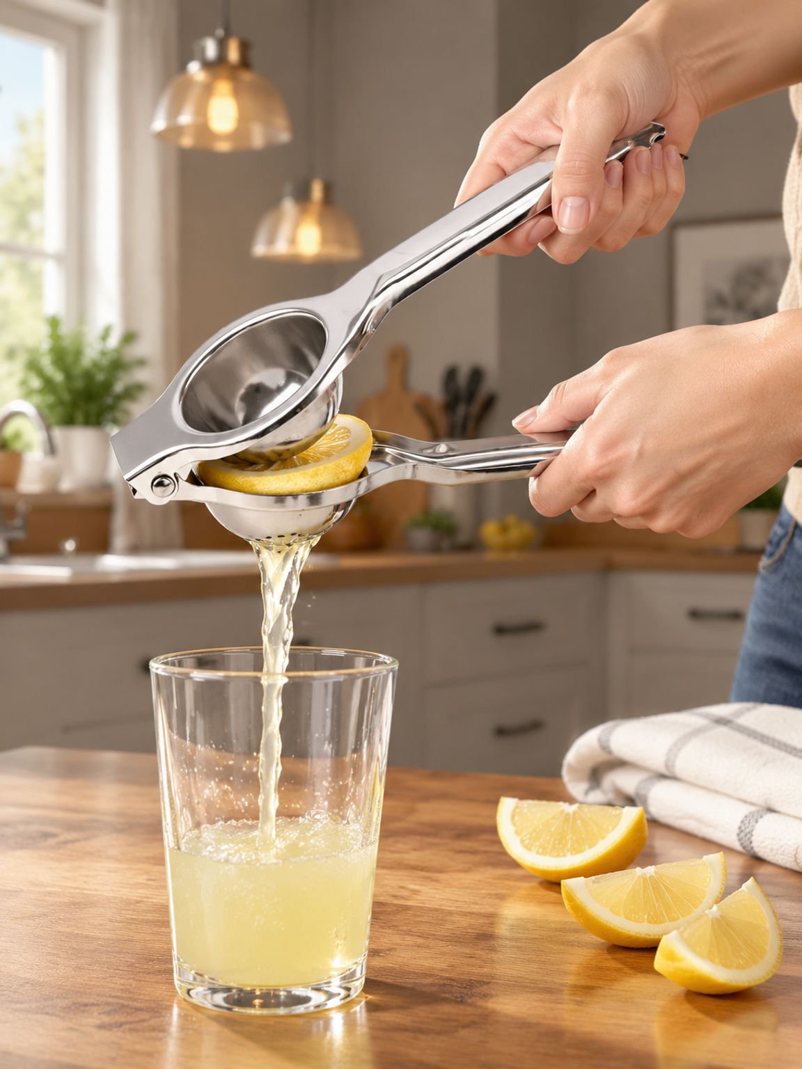 Manual Lemon Squeezer Hand Press Citrus Orange Pomegranate Fruit Juicer