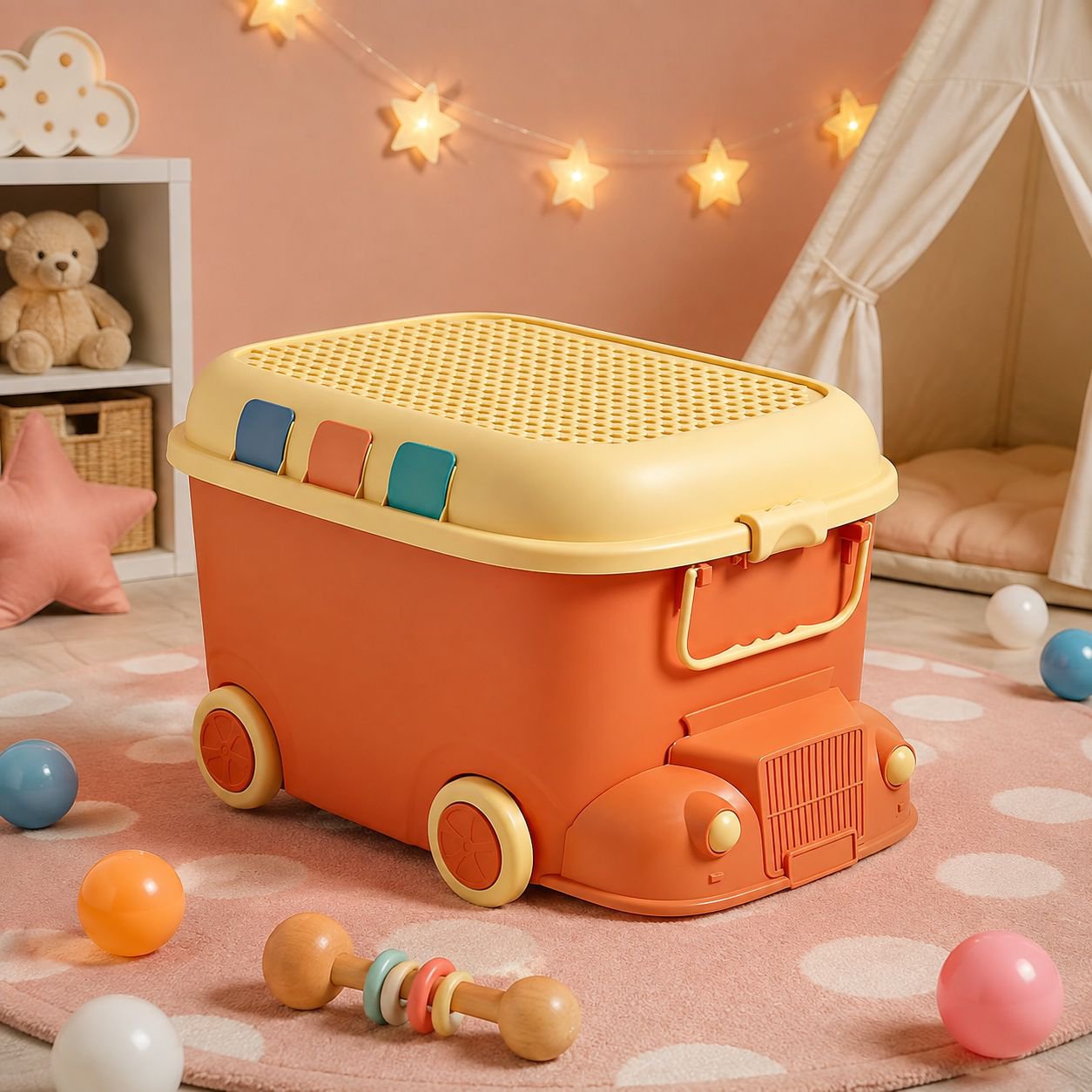 Boîte de rangement de jouets de Locomotive, boîte de rangement domestique, boîte de rangement de pet