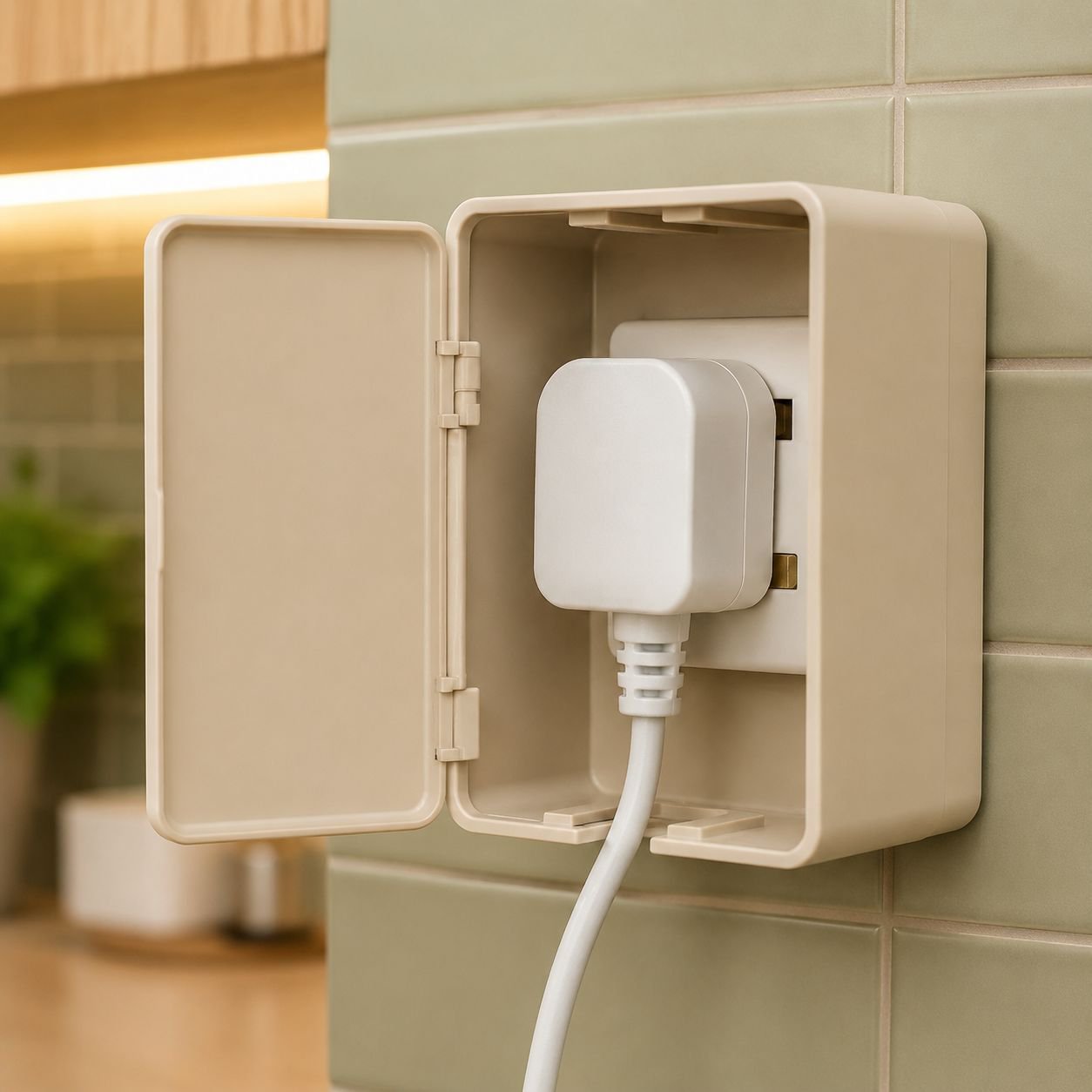 Punch-Free Socket Organizer Shelf