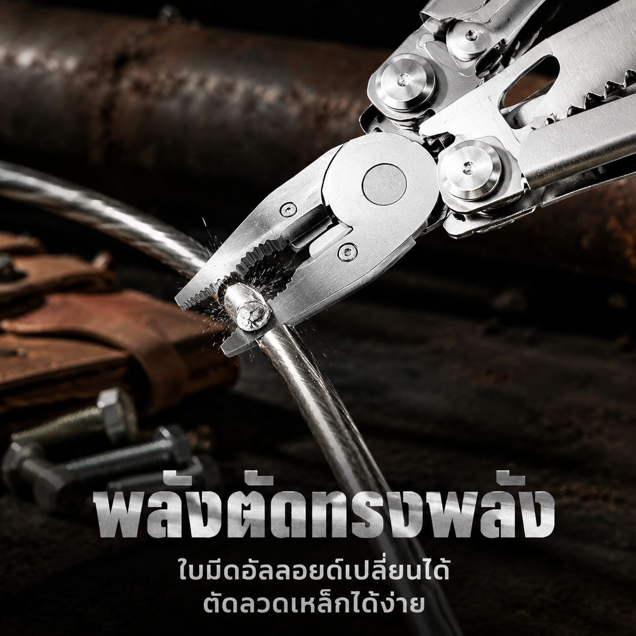 คีมเอนกประสงค์ใช้งานได้หลากหลาย