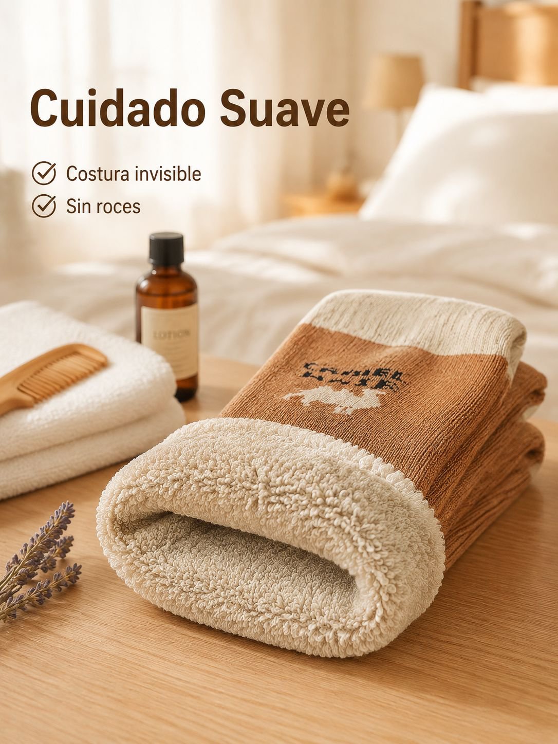Calcetas de invierno para adultos mayores, hombres y mujeres, medias térmicas de algodón medio tubo