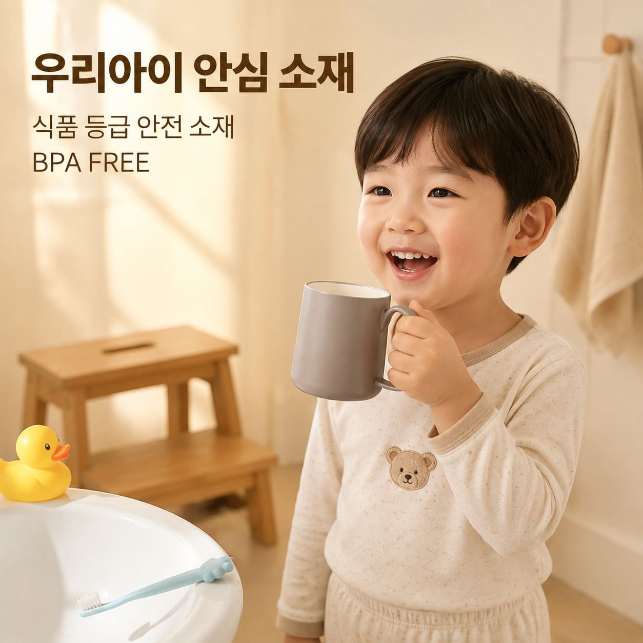가정용 곰팡이 방지 항균 구강컵 식품급 양치컵