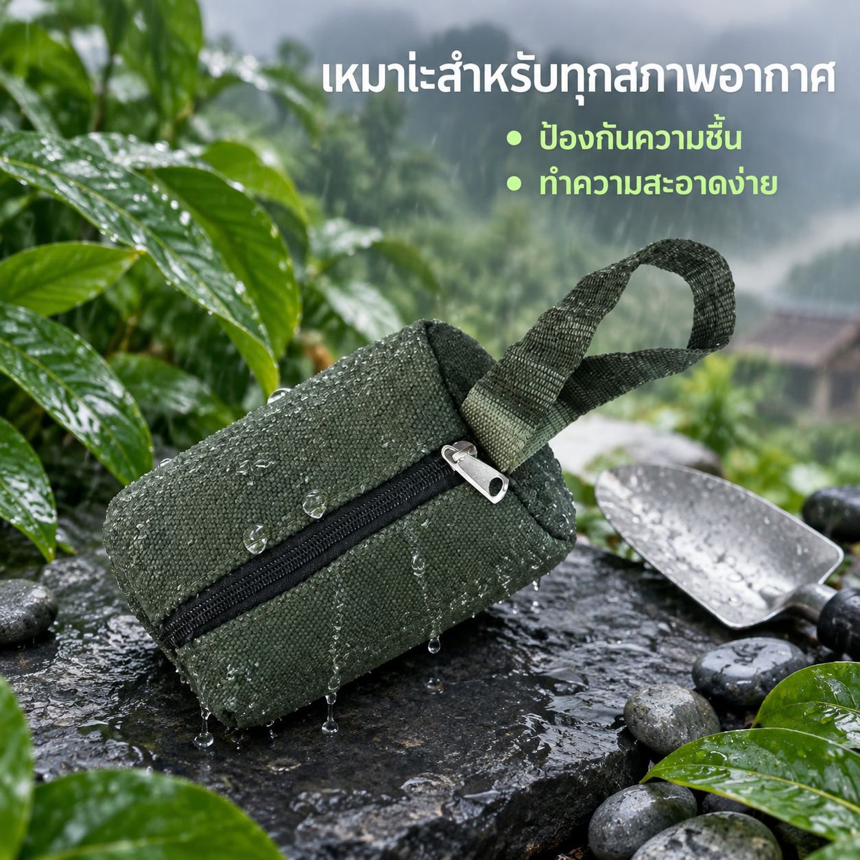 กระเป๋าผ้าแคนวาสสำหรับใส่เครื่องมือช่าง ขนาดใหญ่ ทนทาน พร้อมหูหิ้ว