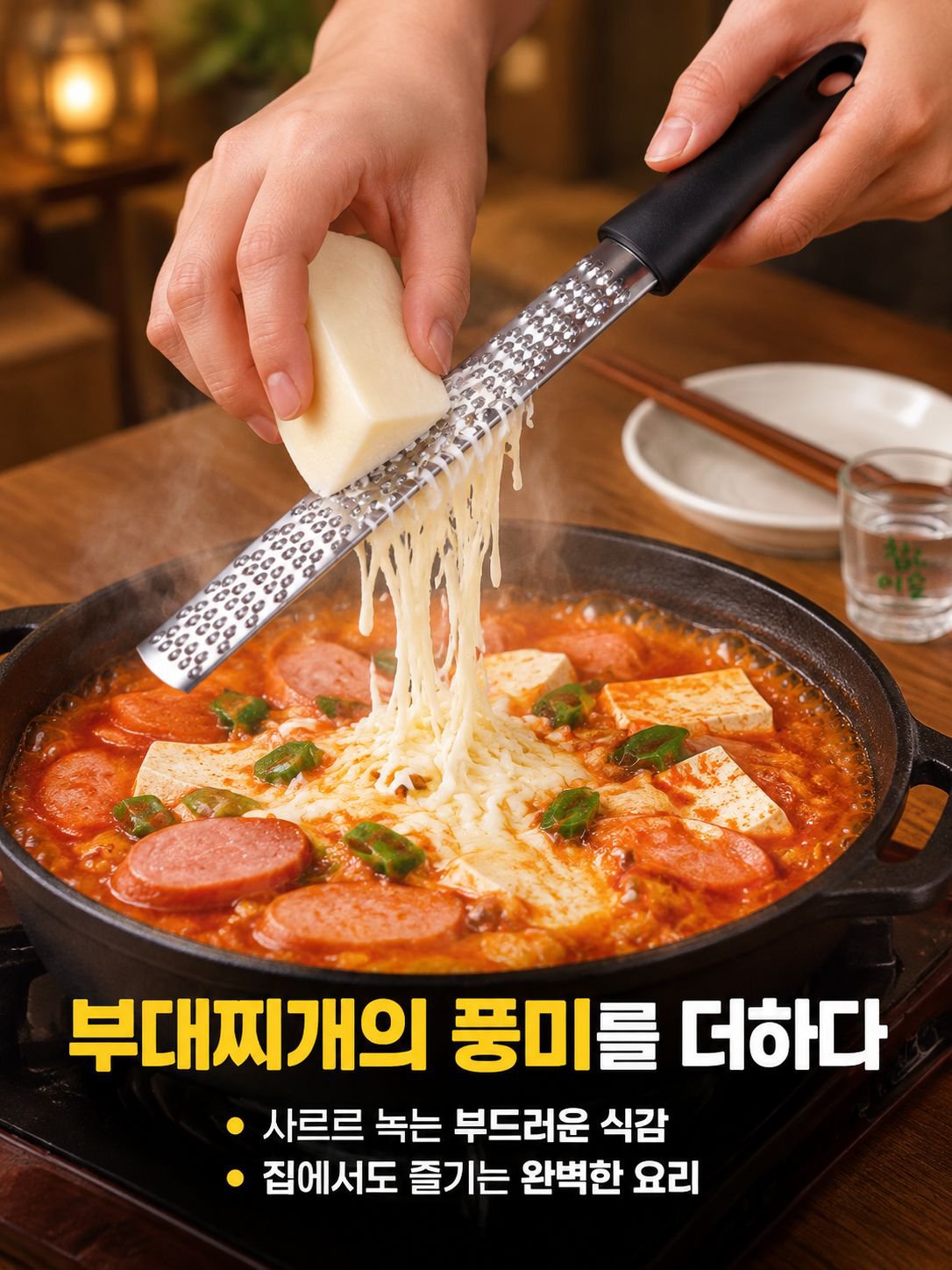 스테인리스 다기능 치즈 그레이터