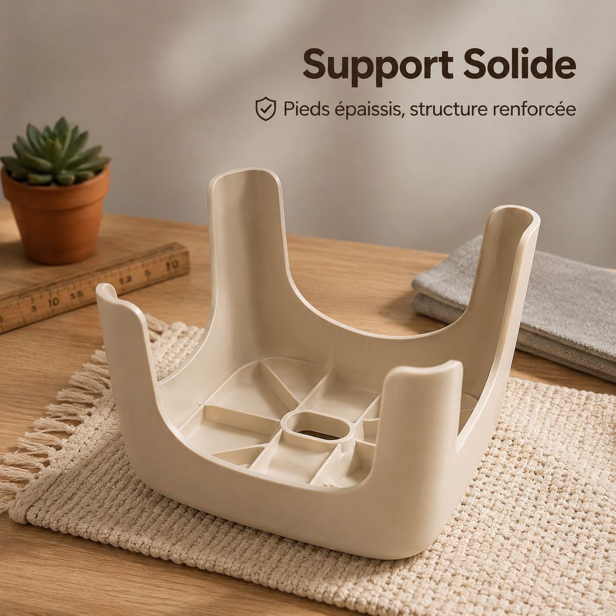 Tabouret multifonction en plastique antidérapant