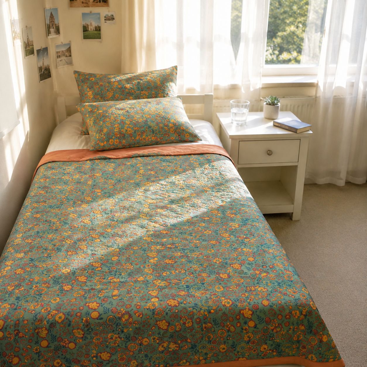 Durable summer blanket suitable for home or travel