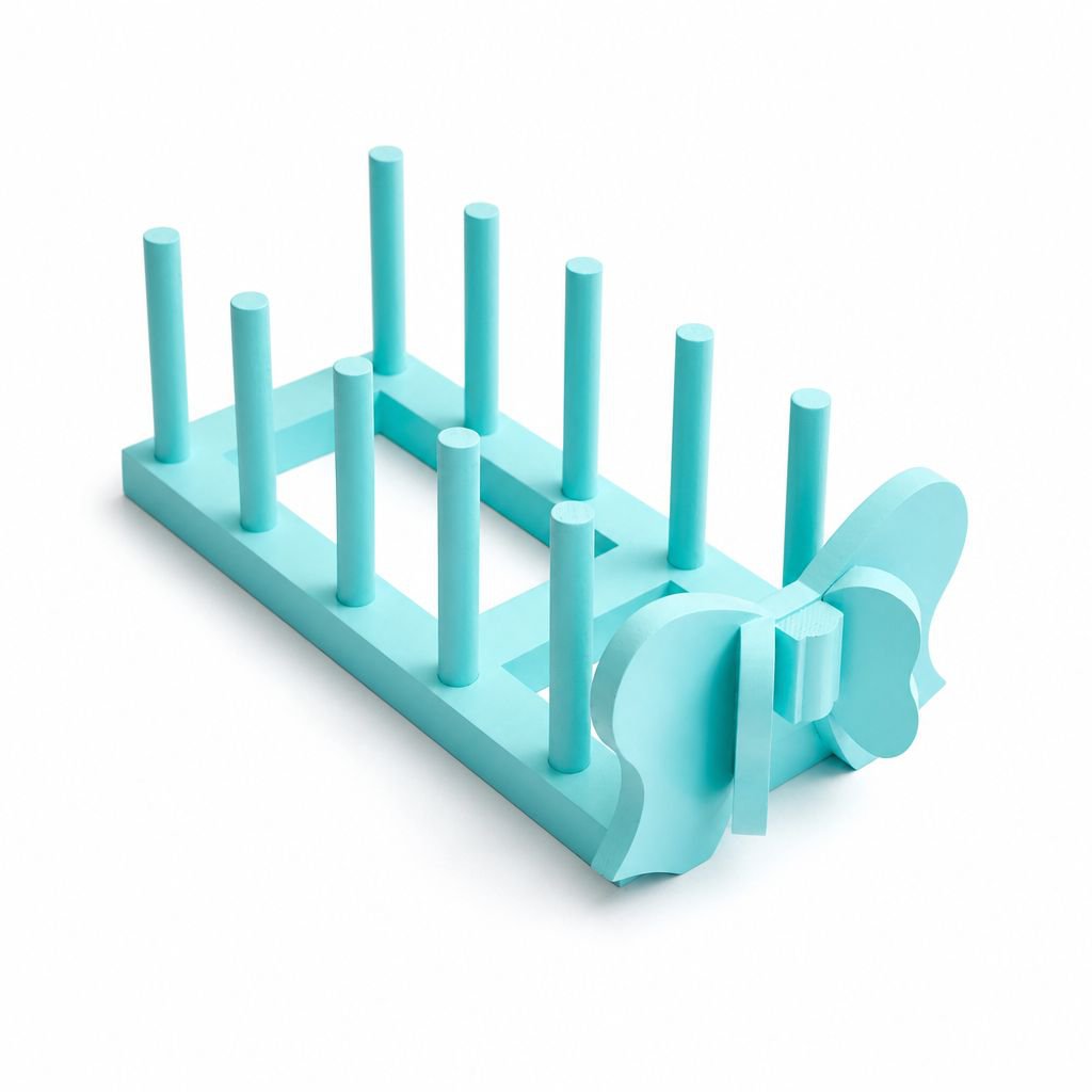 Multifunctional Wooden Bowl and Plate Rack Kitchen Storage Display Draining Shelf
