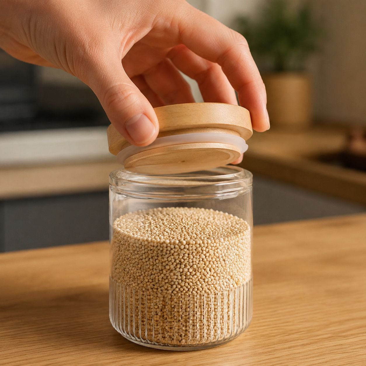 Airtight Kitchen Cereal Storage Box