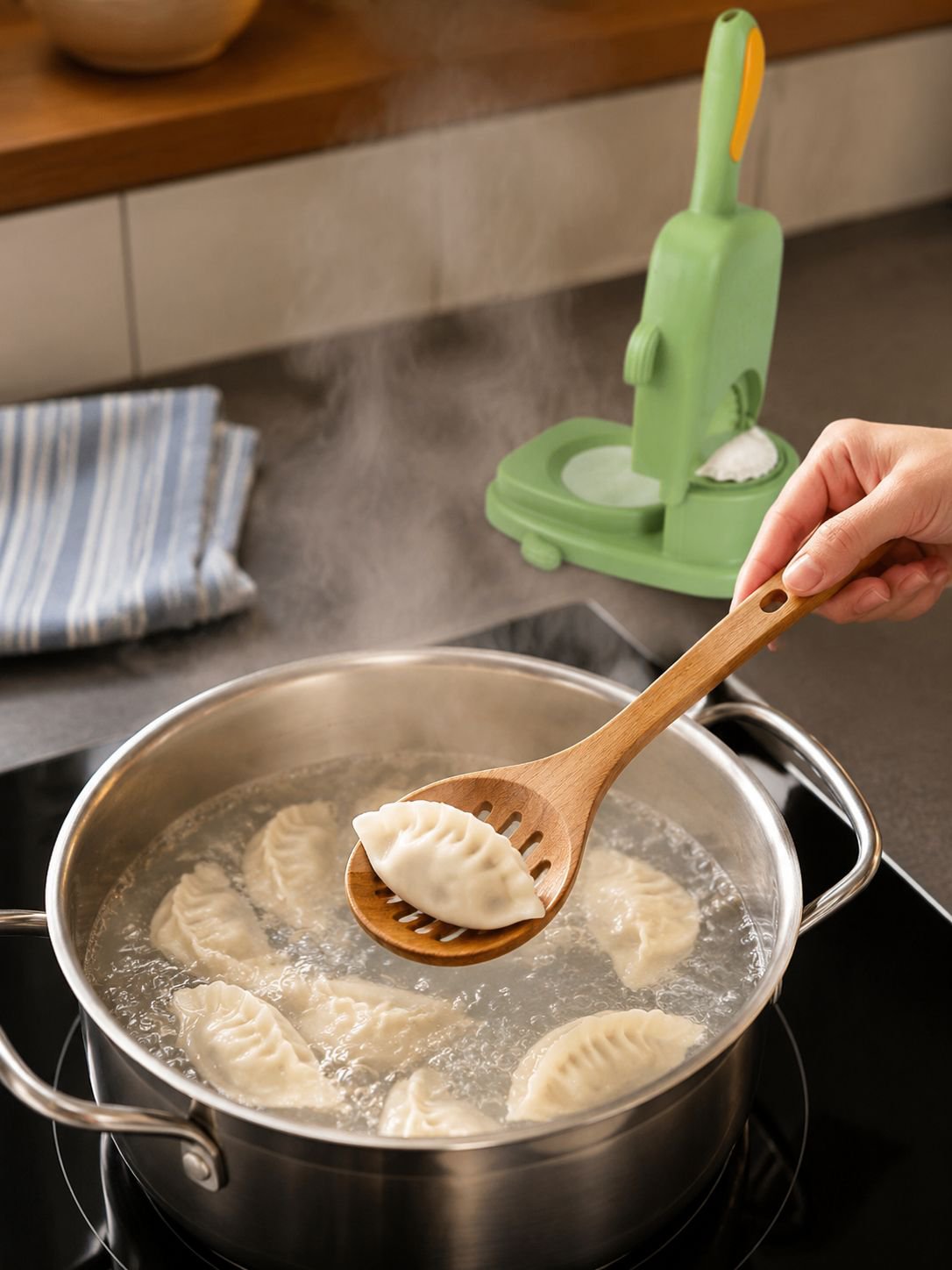Quick Dumpling Press and Rolling Mould