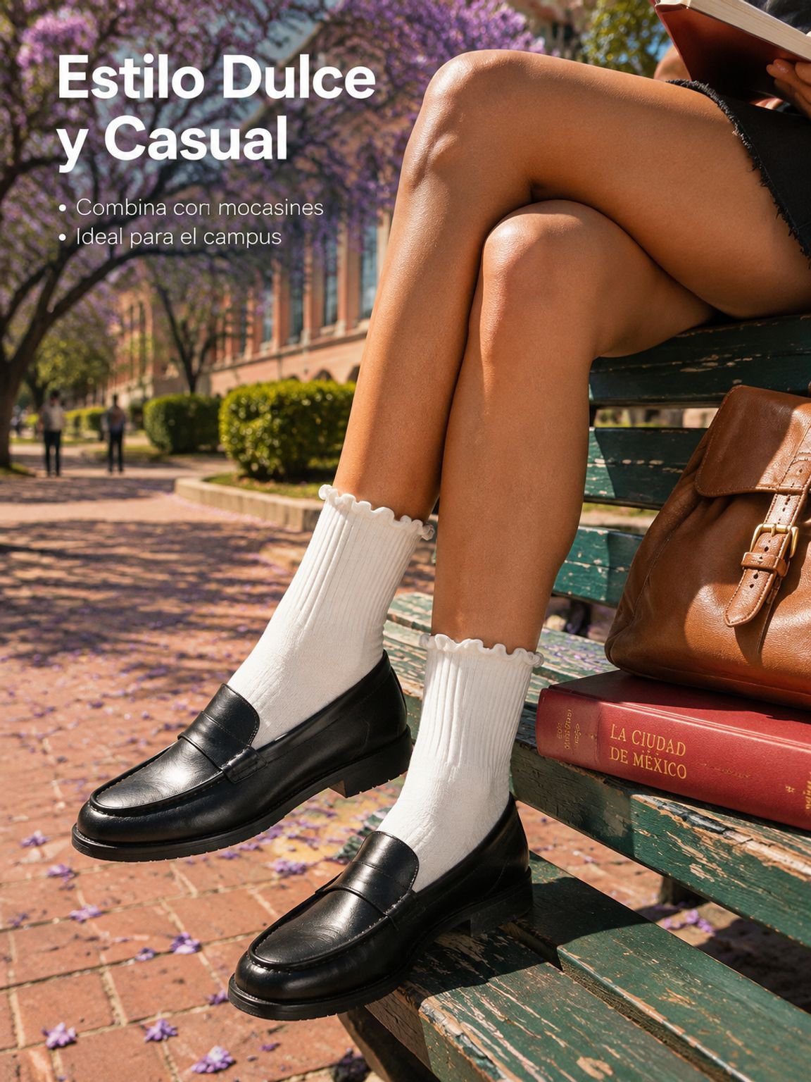 Calcetas lindas de chica, primavera-verano, moda versátil, para estudiantes y deporte