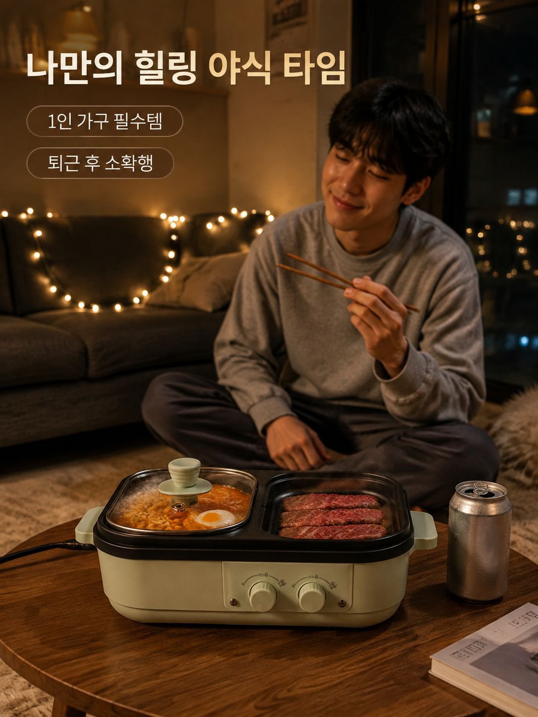 다기능 전기 그릴 핫팟 바베큐 기기